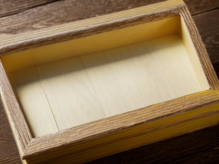 Gelber Karteikasten mit handschriftlichen Notizen aus dem Kraft der Ahnen Erfahrungsbericht.