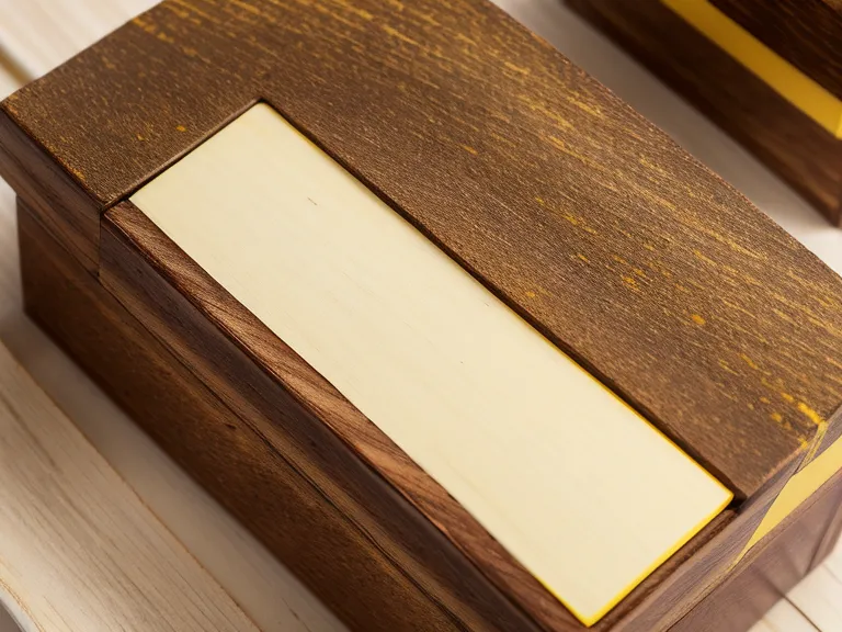 Gelber Karteikasten mit handschriftlichen Notizen zu Ahnenheilung und Epigenetik